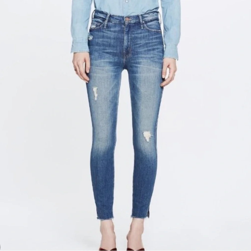 Mother Vamp Fray Jeans